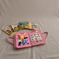 Montessori Erken Eğitim Etkinlik Kitabı Keçe Sessiz Kitap Bebek Duyusal Aktivite Yeniden Kullanılabilir Sihirli Etiket Kitabı Çocuk Oyuncakları Hediyeleri Yürümeye Başlayan Çocuklar