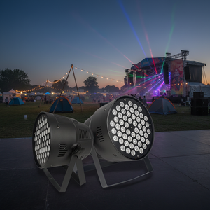 Goedkope SLED-5403S 3-in-1 LED 160W Metal Par Licht <span class=keywords><strong>DJ</strong></span> Evenement Podiumverlichting met Draadloze DMX <span class=keywords><strong>Controller</strong></span> IP20 110V - Product Image 2