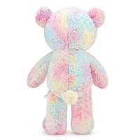 Ours en peluche coloré de 45 cm en coton PP, cadeau Saint-Valentin, cadeau d'anniversaire, cadeau de mariage pour couple, cadeau pour machine à griffes