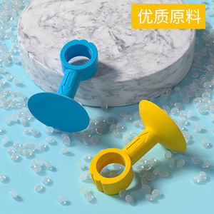 ตัวป้องกันมือจับประตูซิลิโคนแบบติดผนัง ป้องกันการชน ไม่ต้องเจาะ สีฟ้า - Product Image 5