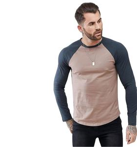 2025 nuevo diseño de moda elegante deportes manga larga contraste tela lisa alta calidad algodón jersey sudadera para hombres - Product Image 1