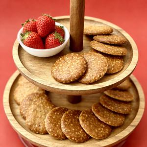 Galletas Crujientes con Mantequilla <span class=keywords><strong>de</strong></span> Sésamo, Dulces pero No Grasosas, con una <span class=keywords><strong>Lista</strong></span> <span class=keywords><strong>de</strong></span> Ingredientes Limpia y Transparente, Galletas Dulces, Saludables y Deliciosas - Product Image 5