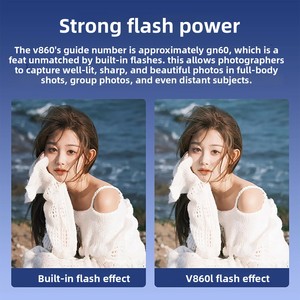 Flash <span class=keywords><strong>Godox</strong></span> V860III de troisième génération pour appareils photo, synchronisation haute vitesse, prise de vue en extérieur, griffe porte-accessoire, batterie lithium intégrée - Product Image 4