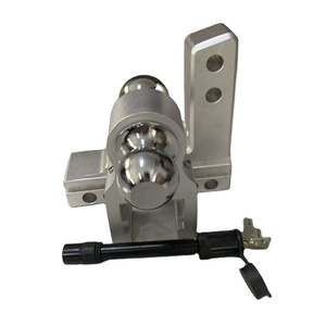 Enganche <span class=keywords><strong>de</strong></span> <span class=keywords><strong>Remolque</strong></span> Universal Ajustable para Camioneta, Cromado Sólido, Soporte Doble <span class=keywords><strong>de</strong></span> Aluminio para <span class=keywords><strong>Bola</strong></span> <span class=keywords><strong>de</strong></span> <span class=keywords><strong>Remolque</strong></span> - Product Image 4