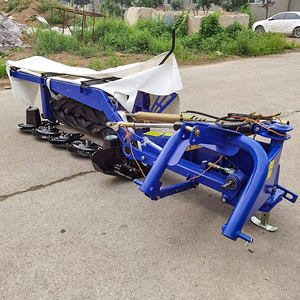 Fourniture d'usine : Tondeuse à disques pour tracteur avec prise de force, entretien facile, rouleaux en caoutchouc, pour usage en ranch, récolteuse verte - Product Image 3