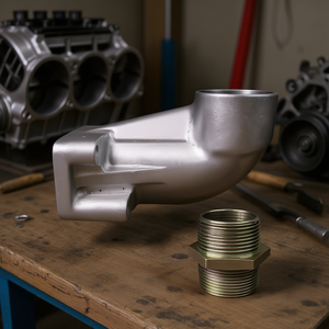 Coude d'échappement en acier inoxydable pour moteurs 1GM, 2GM, 3HM, 3YM30, 3HM35F, 2GMF, 3HMF – Pièce marine pour bateau D0100XU9GGG - Product Image 2