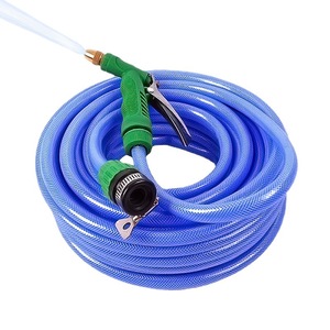 Manguera de Agua de 50 Pies de Alta Presión con Boquilla de Cobre para Lavado de Autos y Jardín - Product Image 1