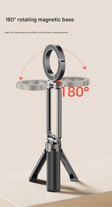 Trípode Magnético Antivibración para Escritorio, Soporte Portátil para Teléfono Móvil, para Vlogging, Videoconferencias y Chat - Product Image 3
