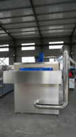 Séchoir sanitaire à trois couches pour usine alimentaire conforme aux normes GMP, séchoir à convoyeur à trois couches pour la production alimentaire automatique
