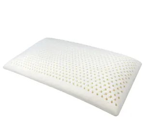 Almohada de látex Natural Talalay, alta calidad, mediana, 100 Natural, estándar, almohada para dormir en casa