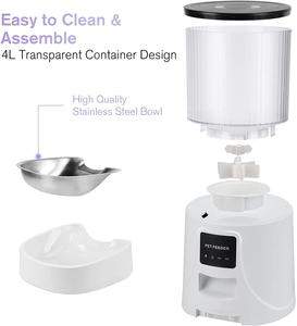 Dudu पालतू 6L स्मार्ट बिल्ली फीडर वाई-फाई मोबाइल फोन App रिमोट कंट्रोल कुत्ते खाद्य औषधि माइक्रोचिप स्वत: पालतू फीडर - Product Image 4