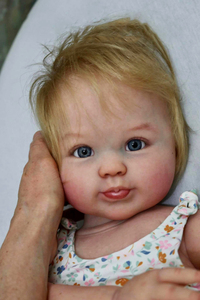 Búp bê reborn silicon vinyl mềm mại, chân thực như thật, kích thước 18 - 24 inch, phong cách R&B mới, dành cho bé gái. - Product Image 6