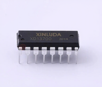 XINLUDA XL13700 DIP-16/SOP-16 Operasyonel Amplifikatör Entegre Devreler-Sinyal Anahtarları Dekoderler Elektronik Bileşenler