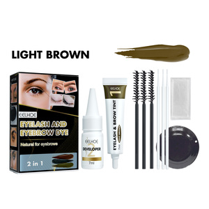EELHOE Set de Tinte para <span class=keywords><strong>Cejas</strong></span> y Pestañas 2 en 1, Resistente al Sudor, No se Desvanece ni se Corre - Product Image 2