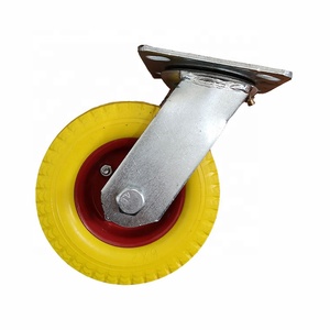 <span class=keywords><strong>6x2</strong></span> inch rắn Polyurethane bánh với khung cố định - Product Image 1