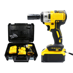 Kit <span class=keywords><strong>de</strong></span> <span class=keywords><strong>Llave</strong></span> <span class=keywords><strong>de</strong></span> <span class=keywords><strong>Impacto</strong></span> Inalámbrica DW 21V 600Nm <span class=keywords><strong>1</strong></span>/<span class=keywords><strong>2</strong></span> <span class=keywords><strong>de</strong></span> Alto Torque con Batería <span class=keywords><strong>de</strong></span> Litio para Uso Industrial y Bricolaje - Product Image 1