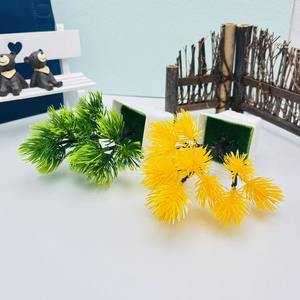 Pequena Simulação Esquilo Bonsai Enfeites Plantas Verdes Vasos De Jardim Layout Falso Árvore Flowerpot Artificial Ação De Graças - Product Image 4