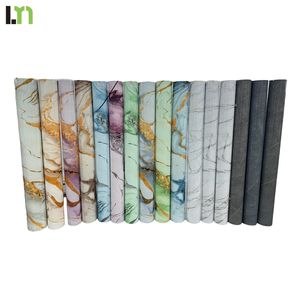 Lonmay Meubles Film Décoratif Cuisine <span class=keywords><strong>Plan</strong></span> <span class=keywords><strong>De</strong></span> <span class=keywords><strong>Travail</strong></span> Armoire <span class=keywords><strong>Vinyle</strong></span> Wrap Marbre Pvc Feuille - Product Image 4