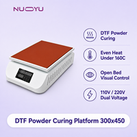 Four de polymérisation DTF à poudre 300x450mm, plaque chauffante électrique, plateforme de préchauffage thermostatique numérique 300W à température constante