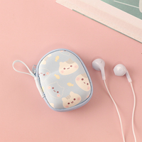 KIKI-401 Écouteurs filaires bon marché 3,5 mm, cadeau mignon, câble d'écouteurs, casque, microphone, matériau ABS, longueur 1,2 m, moule privé, mobile