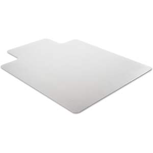 Alfombrilla para Silla Alera Moderna con Diseño de Tachuelas, para Alfombras de Pelo Plano, 45 x 53 Pulgadas, de PVC, Vinilo y PET, Lavable, con Borde Transparente, para Oficina y Sala de Estar - Product Image 2