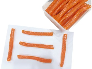 Bonbons mous à saveur fruitée halal Réglisse gommeuse avec confiture Twist Stick Crowable Sour Belt Sucre Ingrédients - Product Image 4