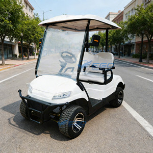 Carro de golf eléctrico todoterreno de 2 asientos para turismo, patrullaje en aeropuertos, campus y parques, directo de fábrica. - Product Image 4