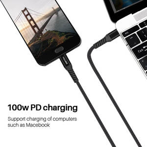 100W PD <span class=keywords><strong>Usb</strong></span> caricabatterie tipo <span class=keywords><strong>C</strong></span> <span class=keywords><strong>Kabel</strong></span> 3.0 12V 20V 5A E-mark Chip ricarica rapida Cabo <span class=keywords><strong>Usb</strong></span> <span class=keywords><strong>C</strong></span> <span class=keywords><strong>a</strong></span> <span class=keywords><strong>C</strong></span> cavo per Samsung caricabatterie <span class=keywords><strong>USB</strong></span> <span class=keywords><strong>C</strong></span> cavo - Product Image 6