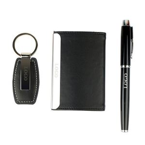 Set de Regalo Corporativo Ejecutivo con Logotipo Personalizado, con Tarjetero, Llaveros, Bolígrafo y Accesorios Tecnológicos para Clientes y Empleados - Product Image 3