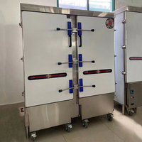 RUITAI – cuiseur à vapeur de poulet industriel, Machine de cuisson de riz, chariot à vapeur 24 plateaux, armoire de cuisson à gaz/électrique