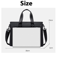 Sac pour ordinateur portable imperméable de 15 pouces avec logo personnalisé, sac de voyage d'affaires pour homme, sac à bandoulière, sacoche de transport, sacoche de travail