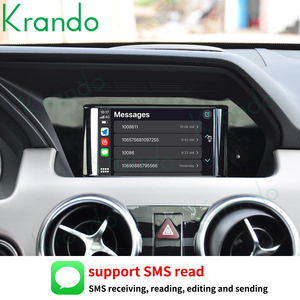 Boîtier d'interface CarPlay Krando pour <span class=keywords><strong>Mercedes</strong></span> Benz GLK 2012-2018 NTG 4.0 4.5, Android <span class=keywords><strong>Auto</strong></span> Radio BT, décodage, fourniture d'usine - Product Image 4