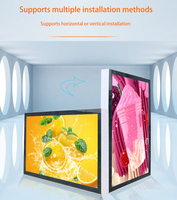 Écran LCD mural extérieur 3000nits Affichage HD 4K Système d'exploitation Android Signalisation numérique Cabine publicitaire