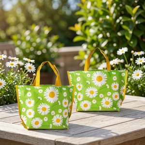 Sac fourre-tout promotionnel en toile personnalisé avec logo imprimé, motif anime, poignée longue, fermeture éclair, taille moyenne, pour l'extérieur, vente en gros - Product Image 4