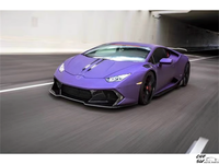 Kit carrosserie avant en fibre de carbone semi-forgée de style V amélioré, adapté aux Lamborghini Huracan LP580 LP610, kit de voiture personnalisé