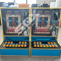 Machine de jeu de flipper SQX Mario-02 à monnayeur, 110/220V, 1 an de garantie, langues personnalisables, en bois, résistante aux intempéries