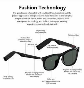 Leonlion — lunettes de soleil intelligentes pour homme, nouveauté <span class=keywords><strong>2022</strong></span>, qualité supérieure, étanche, musique, projecteur vidéo - Product Image 3