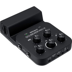 Roland Go:Mixer Pro-X เครื่องผสมเสียงพร้อมเอฟเฟกต์ในตัว บันทึกเสียงผ่าน USB สำหรับการถ่ายทอดสดและการผลิตดนตรี - Product Image 1