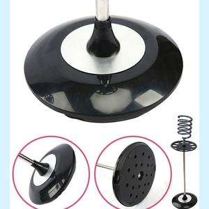 Support de sèche-cheveux moderne en acier inoxydable, support de sèche-cheveux suspendu au sol pour salon ou salle de bain - Product Image 4