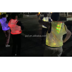 Felpa con Cappuccio in Fibra Ottica LED Luminosa - Unisex, Illuminata per Eventi Notturni e Feste - Product Image 5