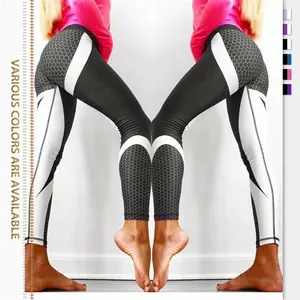 Celana Yoga Kebugaran Gym Angkat Bokong Wanita, Set Legging Motif Otot Pinggang Tinggi Tik Tok, Celana Yoga Kebugaran Gym, Celana Tik Tok, Set Legging Sarang Lebah