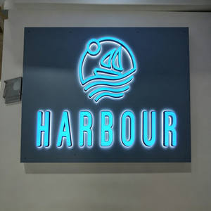 Acrylic logo Sign Channel Letter Face Back Lighting Design Lighting logo Custom Led Sign for Business Company - Product Image 2