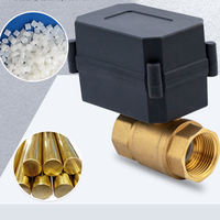 Factory Brass Mini Electric Ball Valves for Smart Home Sanitary Ware/Instruments & Meters