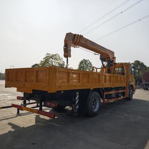 Camión Grúa Dongfeng Tianjin <span class=keywords><strong>de</strong></span> 6 Ruedas, 6.3 <span class=keywords><strong>Toneladas</strong></span>, <span class=keywords><strong>8</strong></span> <span class=keywords><strong>Toneladas</strong></span>, Pluma Telescópica, Chasis Duradero para Apoyo en Construcción - Product Image 6