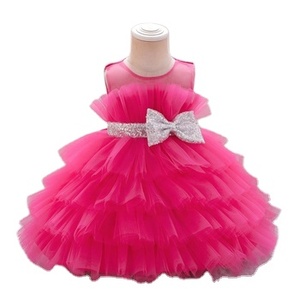 strapless open back dress Hot Pink Satin Mermaid Prom Dresses with Bow-Tie & Halter Neck main image 0
