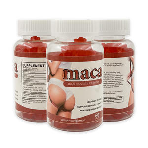 Gummies améliorées pour l'anémie nutritionnelle, à base de maca, pour l'amélioration des fesses, véganes, sans sucre, sans OGM, supplément de collagène et de maca, suppléments à base de plantes - Product Image 5