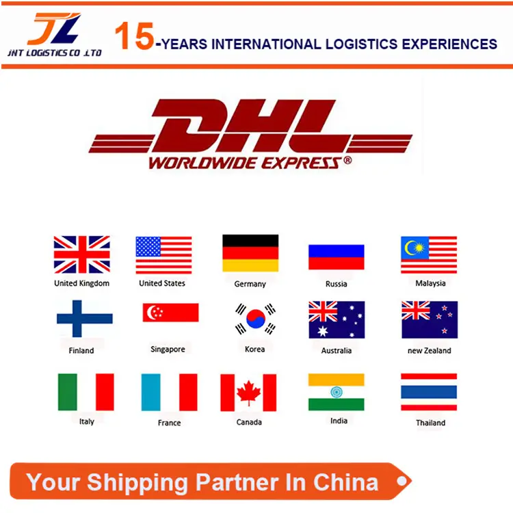 شحن DHL UPS TNT Fedex الشحن الجوي في الصين الشحن إلى الشحن الكويت كينيا تشيلي