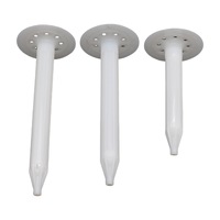 Nuevo tipo de sujetador de aislamiento de plástico Hdpe Materiales aislantes de calor Anclaje de clavo de aislamiento de pared externa