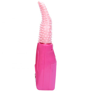 Powerful Licking Rose Tongue <strong>Vibrator</strong> Massage Clit Nipple Long <strong>Pink</strong> Vibrating Tongue <strong>Vibrator</strong> for Woman - Product Image 2