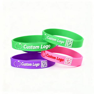 Bracelet en silicone gaufré avec lettres, bracelet en caoutchouc, logo personnalisé, commande en gros, texte motivant, usage quotidien - Product Image 3